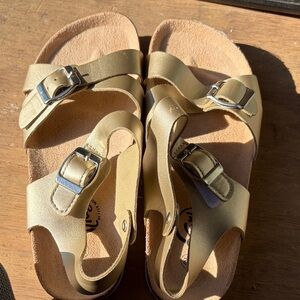 Gold Kids Sandals size 2 like new